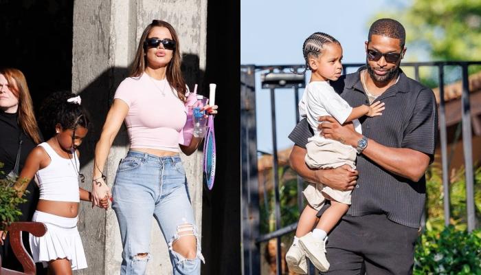 Khloe Kardashian, Tristan Thompson reunite for family outing