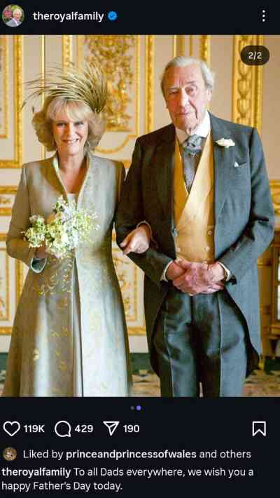 King Charles sends message to all dads everywhere amid Prince Harry feud