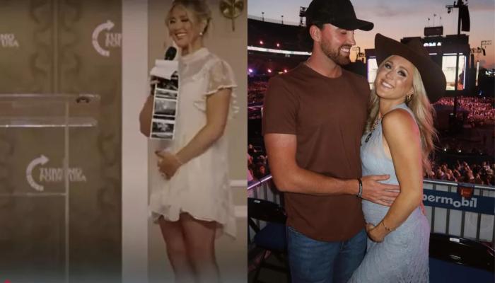 Riley Gaines shares emotional statement on embracing motherhood