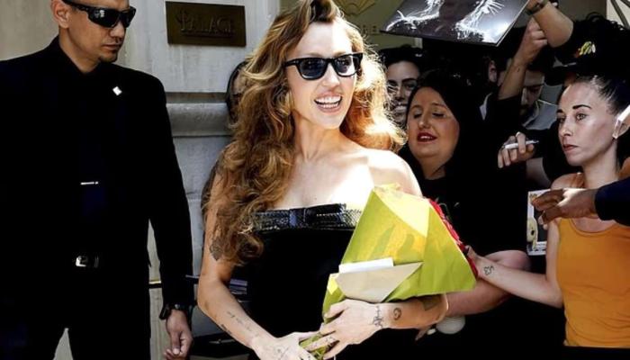 Miley Cyrus turns heads in Paris with radiant style