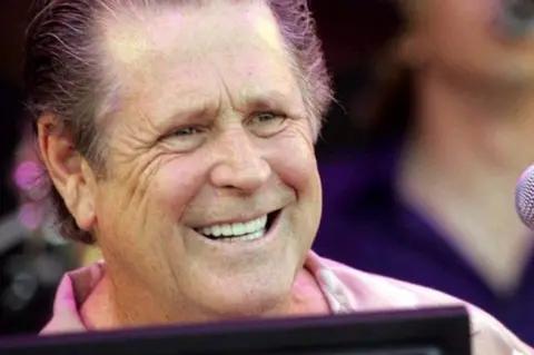 Wilson smiling, after ages during a performance Source: Getty