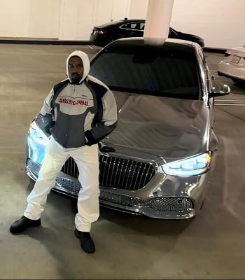 Kanye Wests custom Maybach