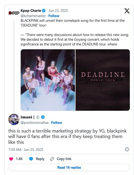 BLACKPINK makes big comeback: New song, world tour details revealed