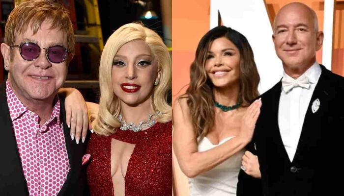 Sir Elton, Lady Gaga join hands for Jeff Bezos, Lauren wedding show