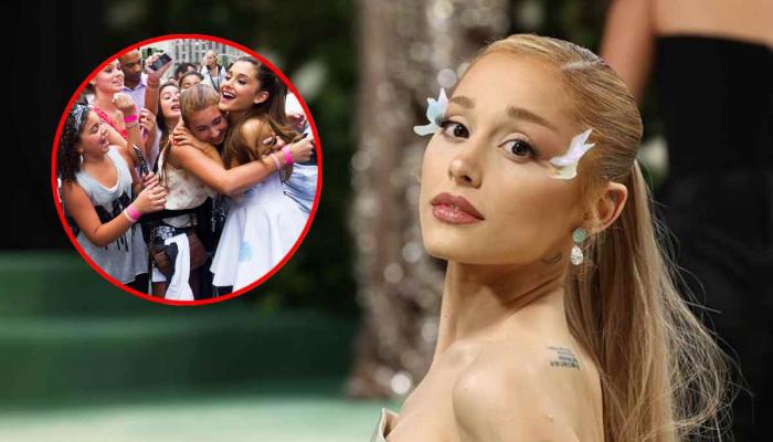 Ariana Grande fans leave singer teary eyed with emotional move