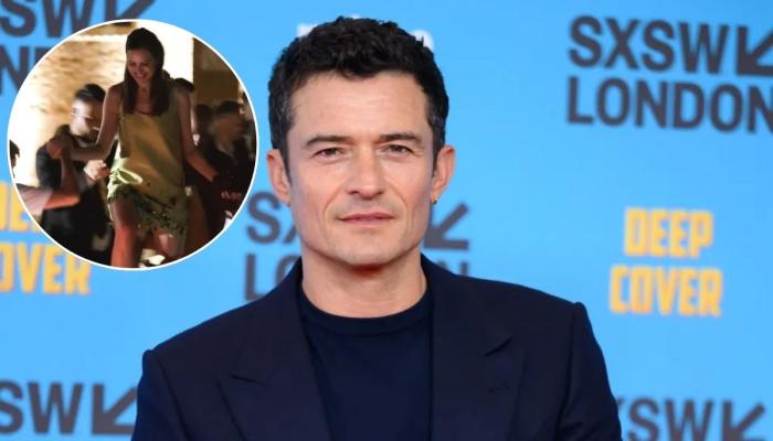 Orlando Bloom spotted cozying up with mystery woman
