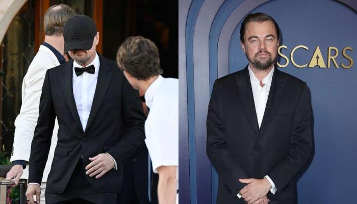 Leonardo DiCaprio hidden face at Bezos wedding gone viral