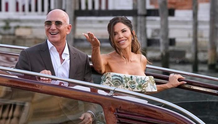 Jeff Bezos, Lauren Sanchez end lavish Venice wedding weekend