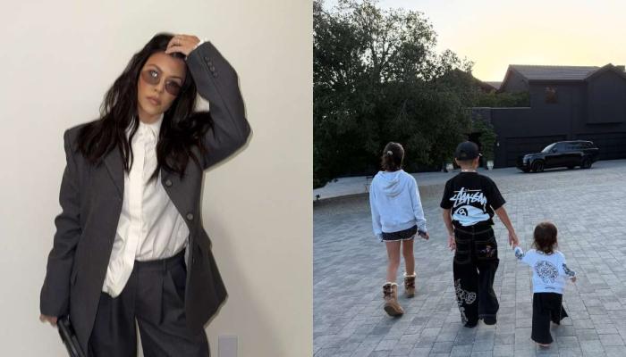 Kourtney Kardashian breaks away from family’s weekend plans