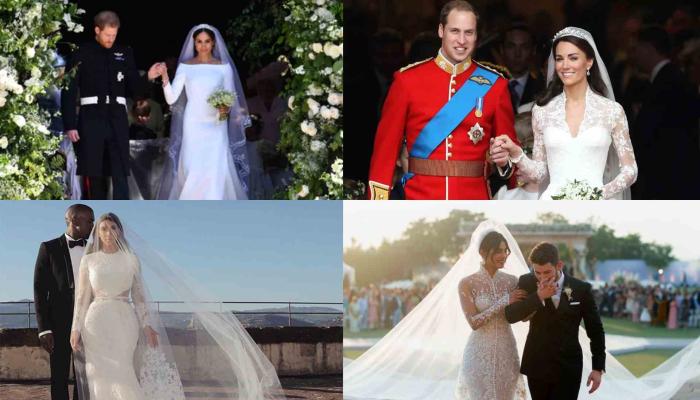 From Kate Middleton to Kim Kardashian: Most Luxurious Wedding Dresses