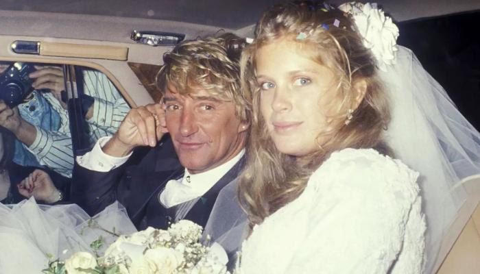 Rod Stewart married Rachel Hunter in 1990
