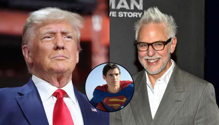 James Gunn’s new ‘Superman’ movie takes a jab at President Trump