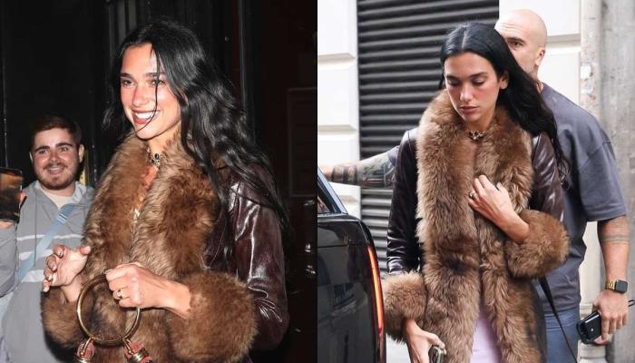 Dua Lipa’s Paris dinner look features £10K ensemble