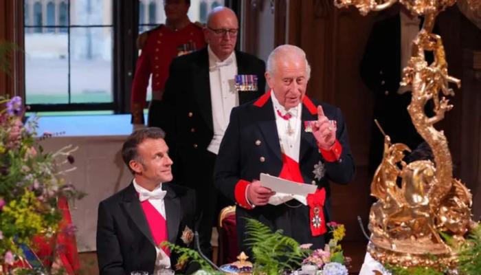 King Charles sends powerful post-Brexit signal in Macron state visit speech