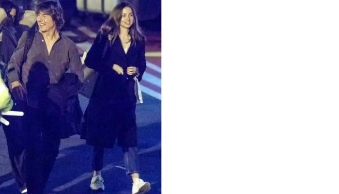 Paparazzi snap photo in February 2025 during a night out in London