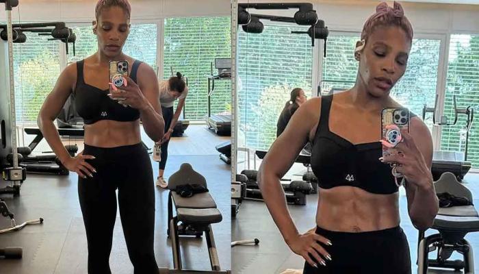 Serena Williams sizzles in new gym selfies