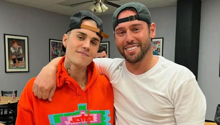 Justin Biebers former manager Scooter Braun reacts to Swag
