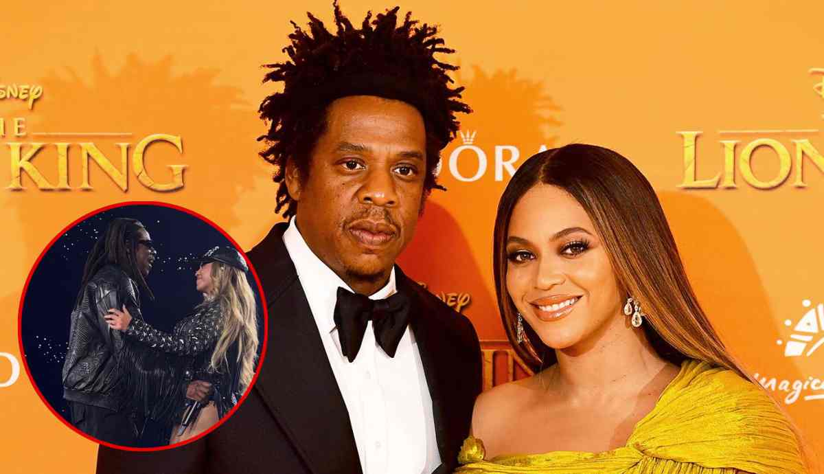 Beyonce, Jay Z onstage intimate moment divides internet