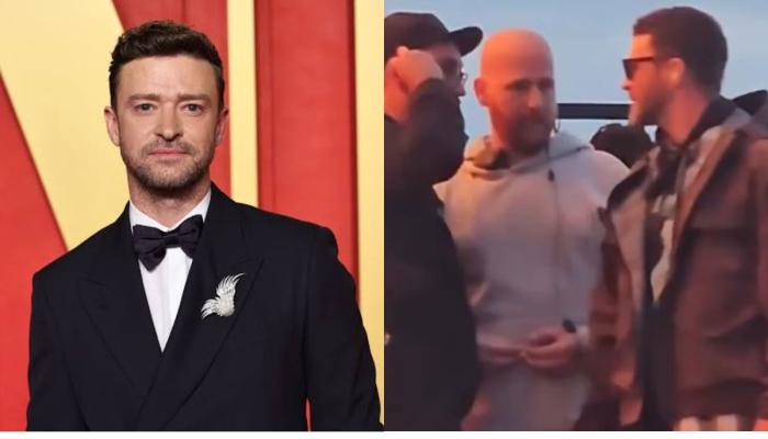 Justin Timberlake ERUPTS at crew mid concert