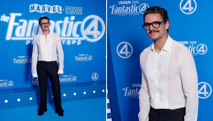 Pedro Pascal drops dapper look at Fantastic Four red carpet