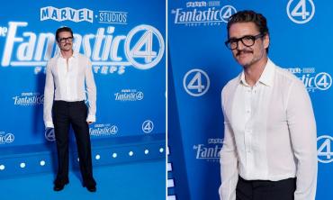 Pedro Pascal drops dapper look at 'Fantastic Four' red carpet