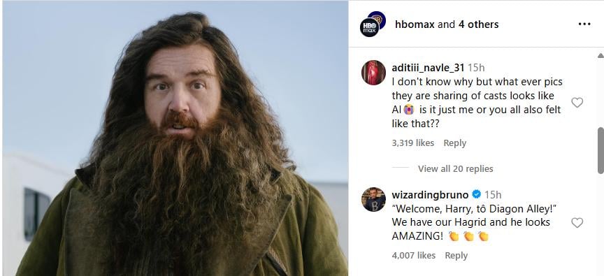 Harry Potter reimagined: First look of Nick Frost as Hagrid