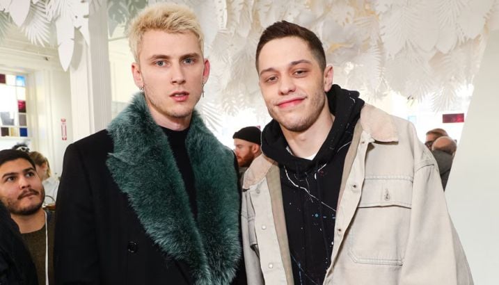Machine Gun Kelly gives adorable reaction to Pete Davidsons baby news