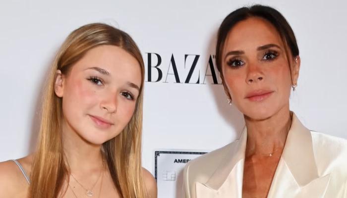 Harper Beckham joins Victoria for chic makeup moment in viral tutorial