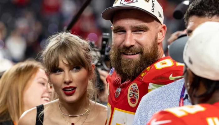 Taylor Swift breaks social media hiatus for beau Travis Kelce