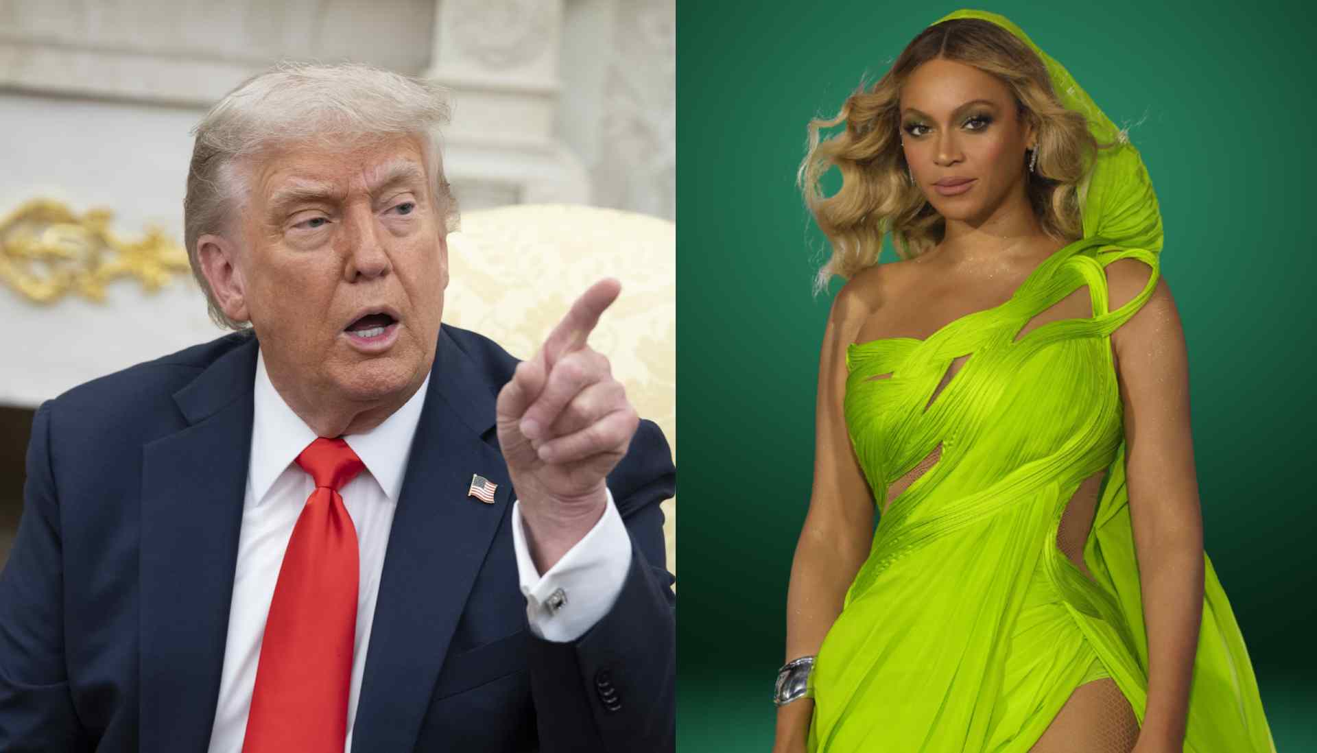 Donald Trump takes dig at Beyonce