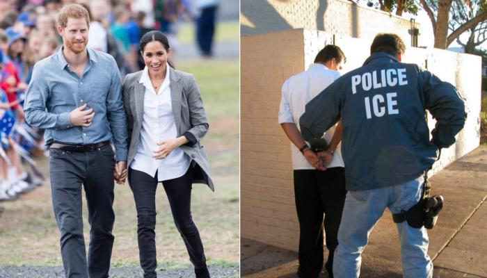 Trumps immigration raids rock Prince Harry, Meghan Markles neighbourhood
