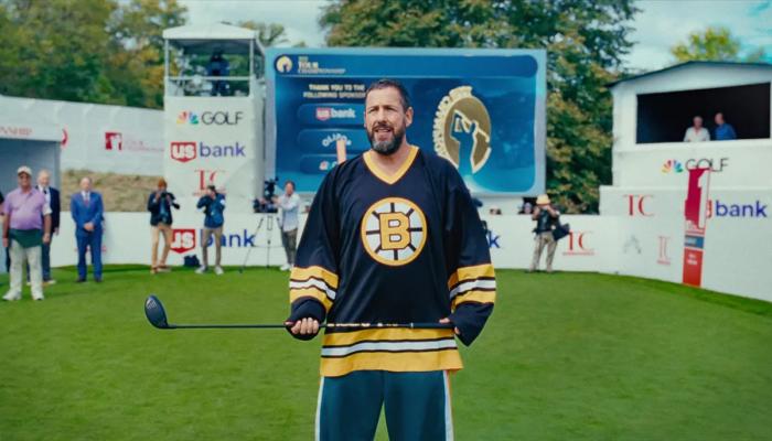 Adam Sandler in Happy Gilmore 2 as Happy