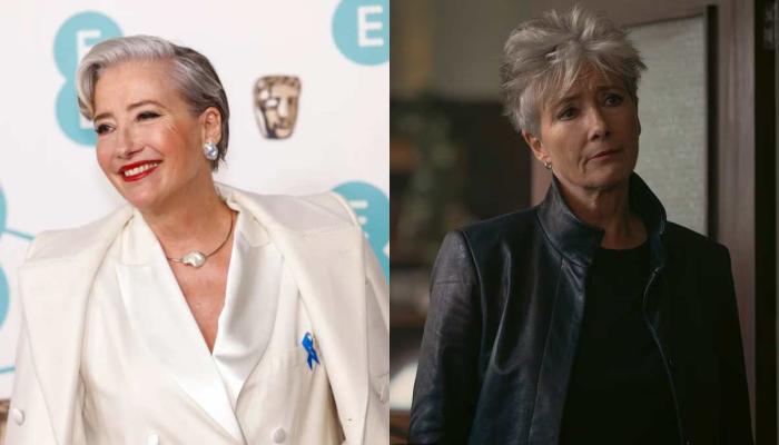 Emma Thompson rocks pixie cut for new murder mystery drama