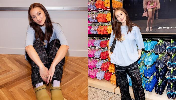 Lola Tung shows off a new look during weekend appearance in SoHo