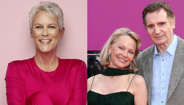 Jamie Lee Curtis comments on Pamela Anderson, Liam Neeson