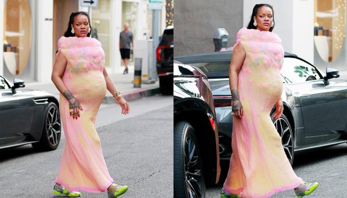 Rihannas eye-catching look gets roasted by some fans online