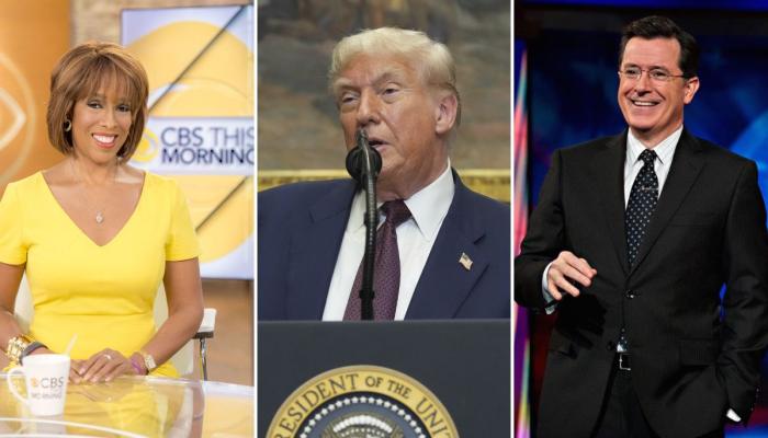 Trump escalates attacks on CBS Hosts, from Colbert to Gayle King
