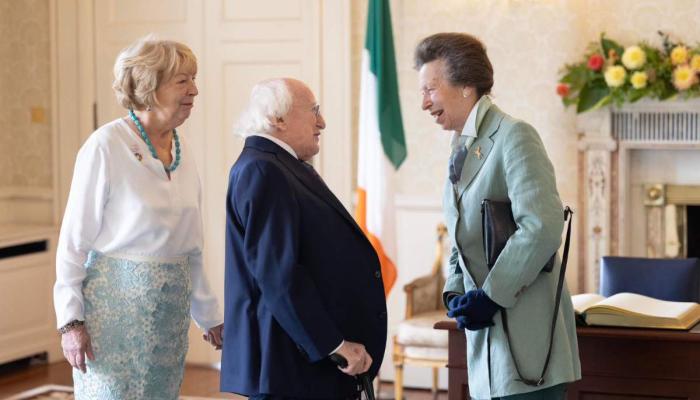 Princess Anne honoured in Dublin as she marks 150th Dublin Horse Show