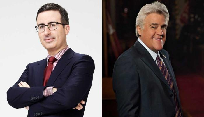 Late Night clash: John Oliver vs Jay Leno