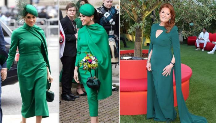 Sarah Ferguson channels Meghan Markle in jaw-dropping £1.7K gown