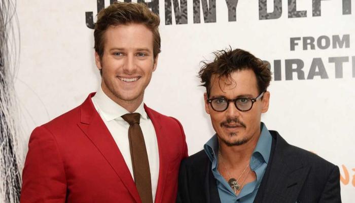 Johnny Depp gets name-dropped by Armie Hammer in bizarre confession