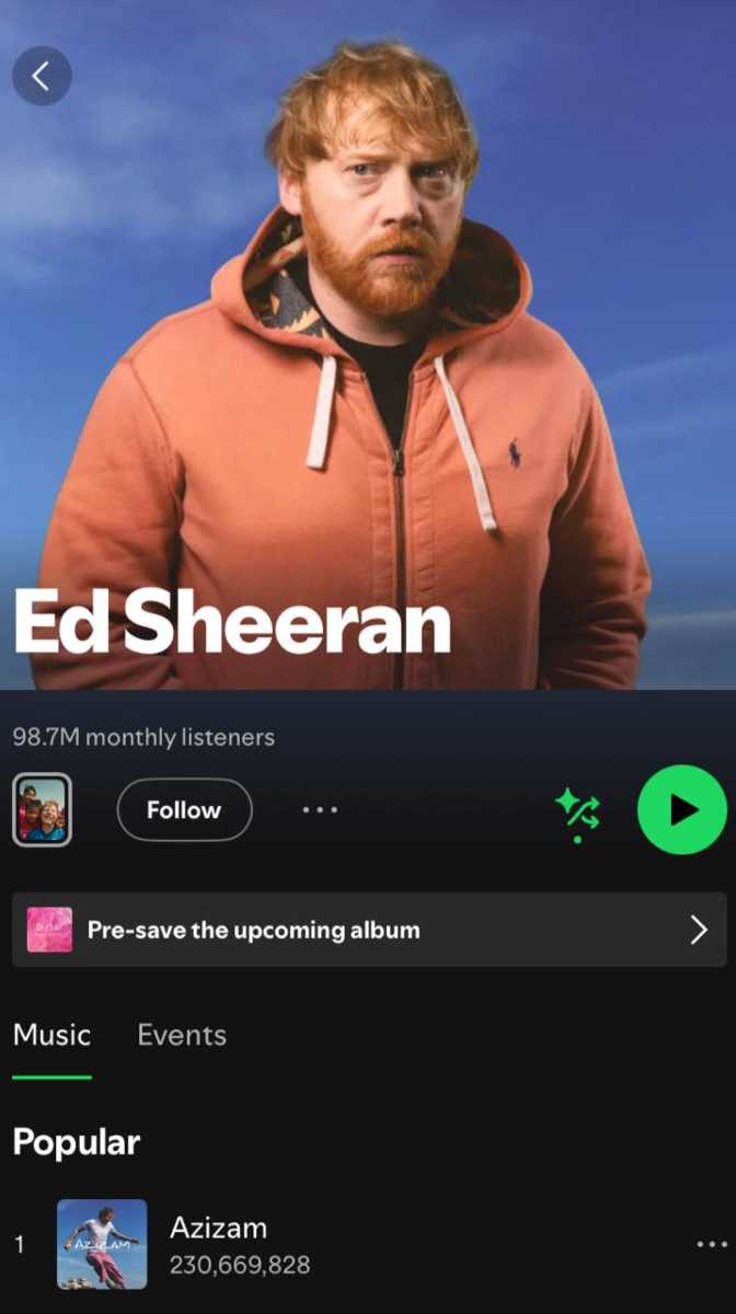 Ed Sheeran and Rupert Grint delight fans with doppelgänger surprise