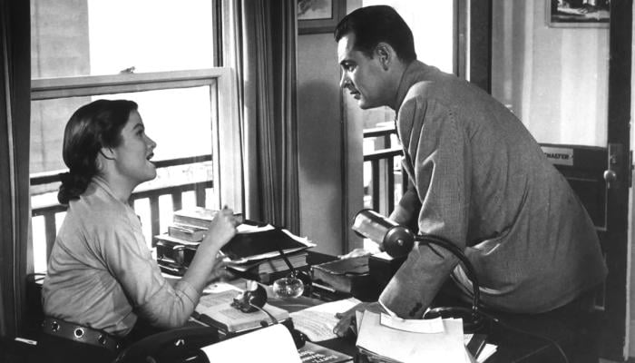 Nancy Olson, William Holden stars in the classic 1950 film noir ‘Sunset Boulevard’