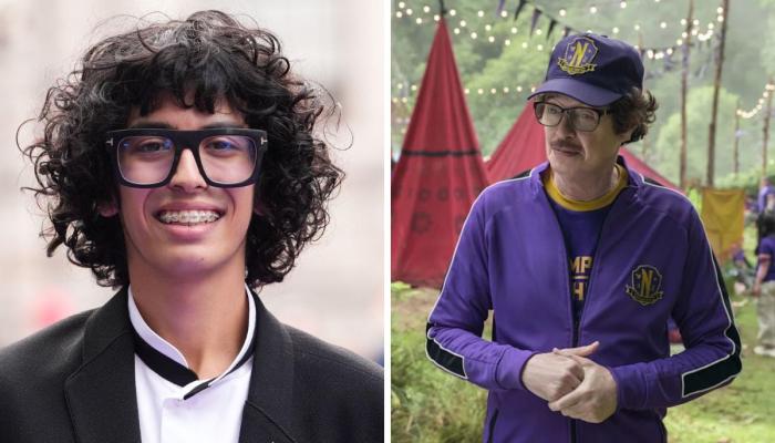 Wednesday star, Moosa Mostafa, shares GCSE advice from Steve Buscemi
