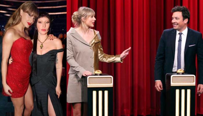 Jimmy Fallon hints at Lady Gaga, Taylor Swift collaboration?