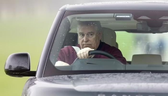 Prince Andrew has an angry outburst at builders near Royal Lodge in Windsor