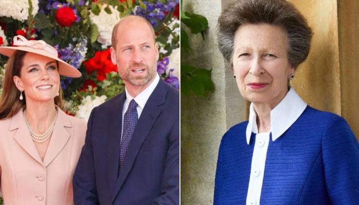 William and Kate joined King Charles in celebrating Princess Anne