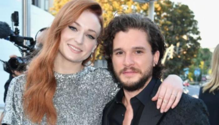Sophie Turner dishes on kissing co-star Kit Harington for new film