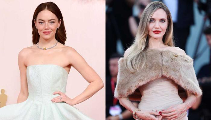 Emma Stone discloses awkward interaction between mom, Angelina Jolie