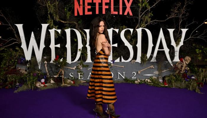 Jenna Ortega switches up style for ‘Wednesday’ fan event in Australia